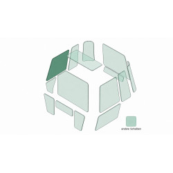 SEITENSCHEIBE RECHTS passend fuer KOMATSU PC138US-10