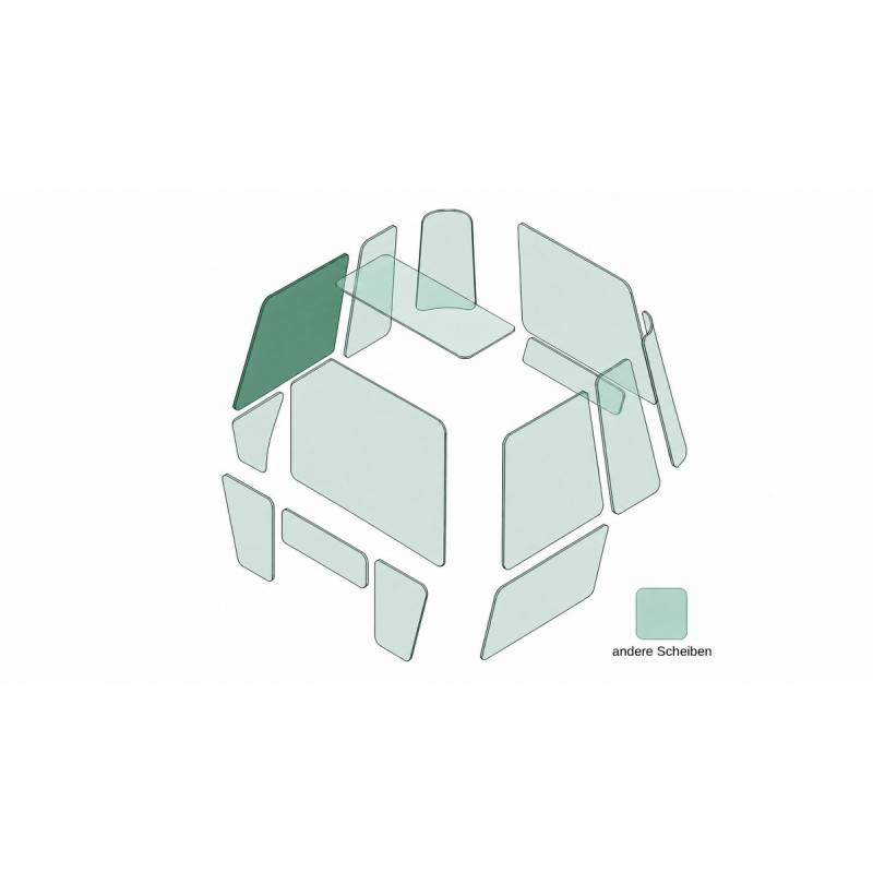 SEITENSCHEIBE RECHTS passend fuer VOLVO EC27D