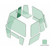 SEITENSCHEIBE RECHTS HINTEN passend fuer VOLVO SD115D