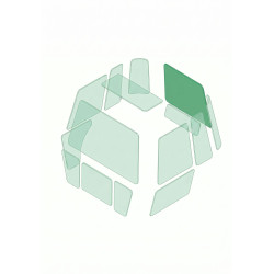 HECKSCHEIBE passend fuer YANMAR VIO57-6