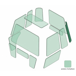 HECKSCHEIBE LINKS passend fuer CATERPILLAR D6H