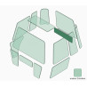 HECKSCHEIBE UNTEN passend fuer FERMEC 760