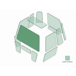 FRONTSCHEIBE OBEN passend fuer HYUNDAI 55-3