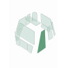 TÜRSCHEIBE LINKS passend fuer JCB 125-55