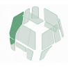 TÜRSCHEIBE RECHTS passend fuer JCB TM310